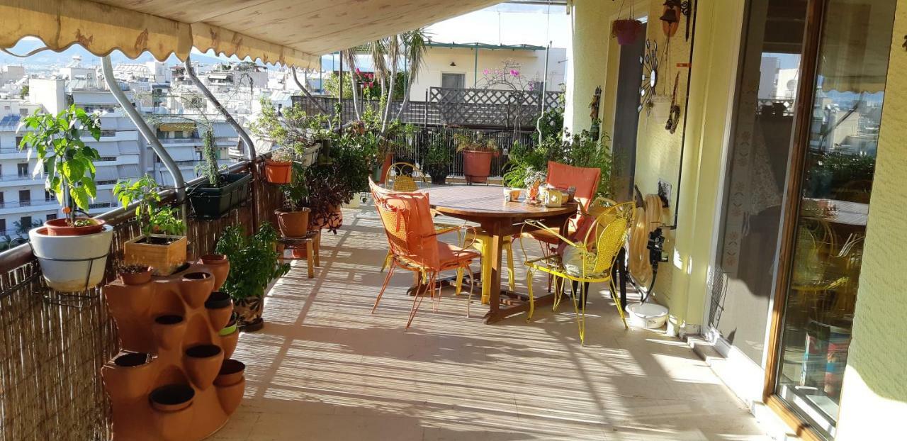 Appartement Penthouse Balcony Close To Acropolis à Athènes Extérieur photo