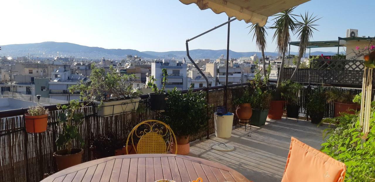 Appartement Penthouse Balcony Close To Acropolis à Athènes Extérieur photo